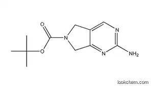 Molecular Structure of 1105187-42-5 (tert-butyl 2-amino-5H-pyrrolo[3,4-d]pyrimidine-6(7H)-carboxylate)